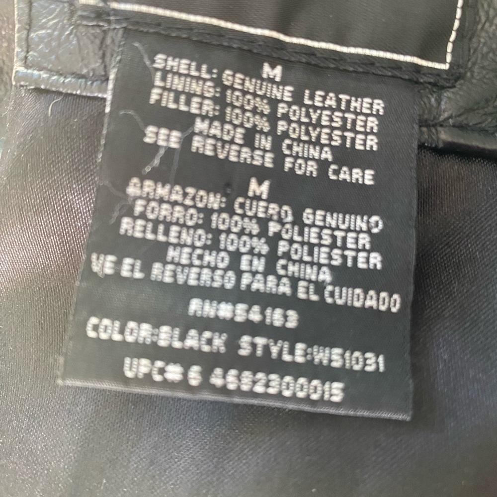 Outbrook Leather Jacket, Size:Medium - Picture 11 of 16